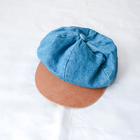 Boho Denim Fiddler Hat - Picture 5 of 5